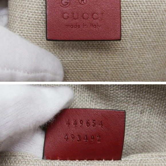 GUCCI Authentic Red Shoulder Bag - Picture 5 of 11